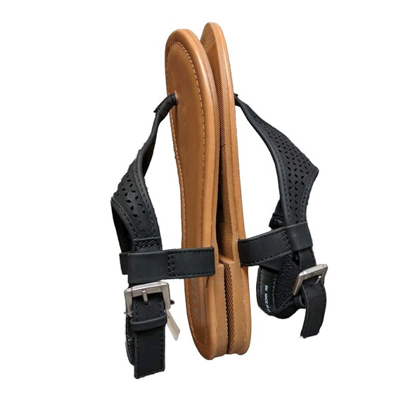 A.N.A A New Approach Sabrina Sandal Thong Black Size 6 - Picture 4 of 10